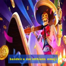 bandeira corinthians emoji